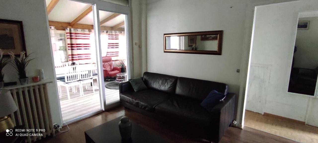 Grand Appartement Avec Terrasse & Jardin A 5 Minutes De Paris Cachan Luaran gambar